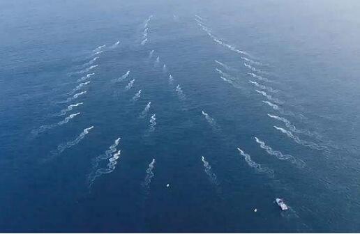 我国建成大面积无人船海上测试场 面积超过770平方公里