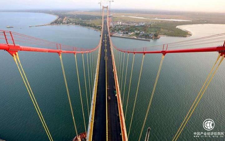 非洲最大悬索桥竣工通车“鞍钢制造”桥梁钢提供坚强支撑