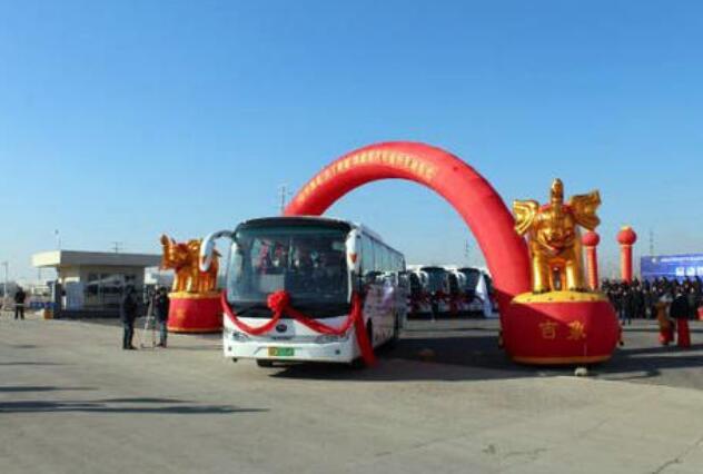 宇通首批纯电动客车进入沈阳旅游租赁市场