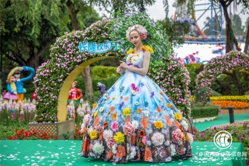 “花仙子下凡”浪漫开启广州长隆“欢乐万花节”