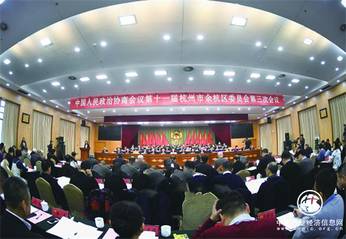 2019余杭区两会铜米集团张焱提议加强金融科技推动多层次发展