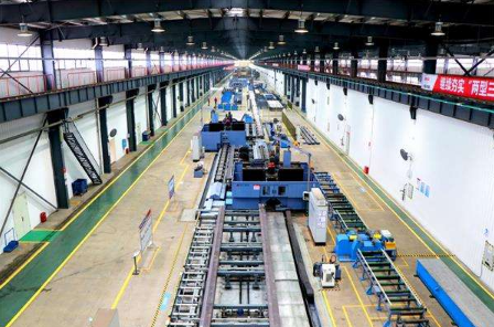 铁建重工智能化磁浮轨排生产线实现量产