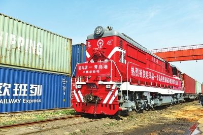 上半年陆海新通道海铁联运班列突破千列