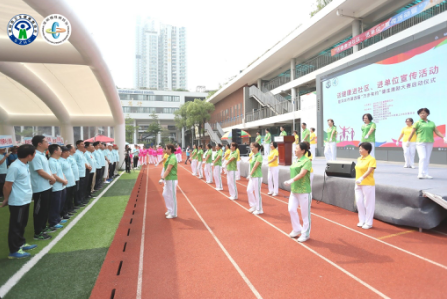 海钜信达助力第四届“万步有约”健走大赛义工服务