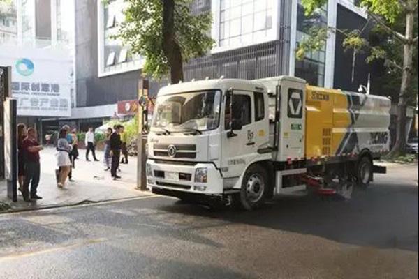 单笔2000万订单 徐工X1纯电动环卫装备批量进驻深圳