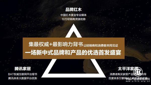 品牌红木、腾讯家居、太平洋家居等“流量大户”的能力加持,为新中式红木家具品牌提供丰富流量和持续创造营销价值