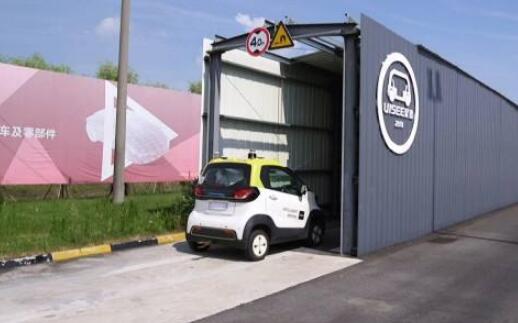 5G无人车国内首次实景路测 最快可达15公里/小时