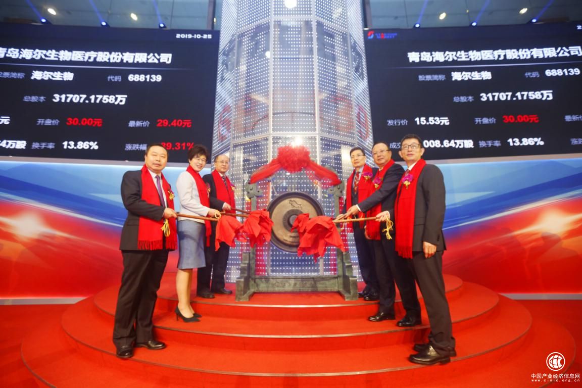 海尔生物今日鸣锣！物联网科技生态概念股登陆科创板