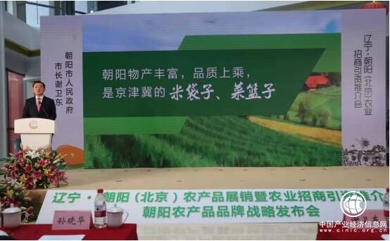 辽宁·朝阳（北京）农产品展销暨农业招商引资推介会在京召开
