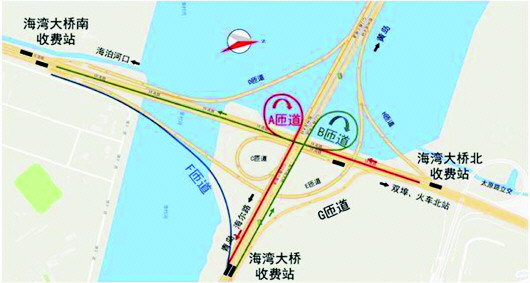 免费通行！胶州湾大桥李村河互通立交匝道年底开建