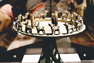 七十件新疆文物精品在北京大学展出