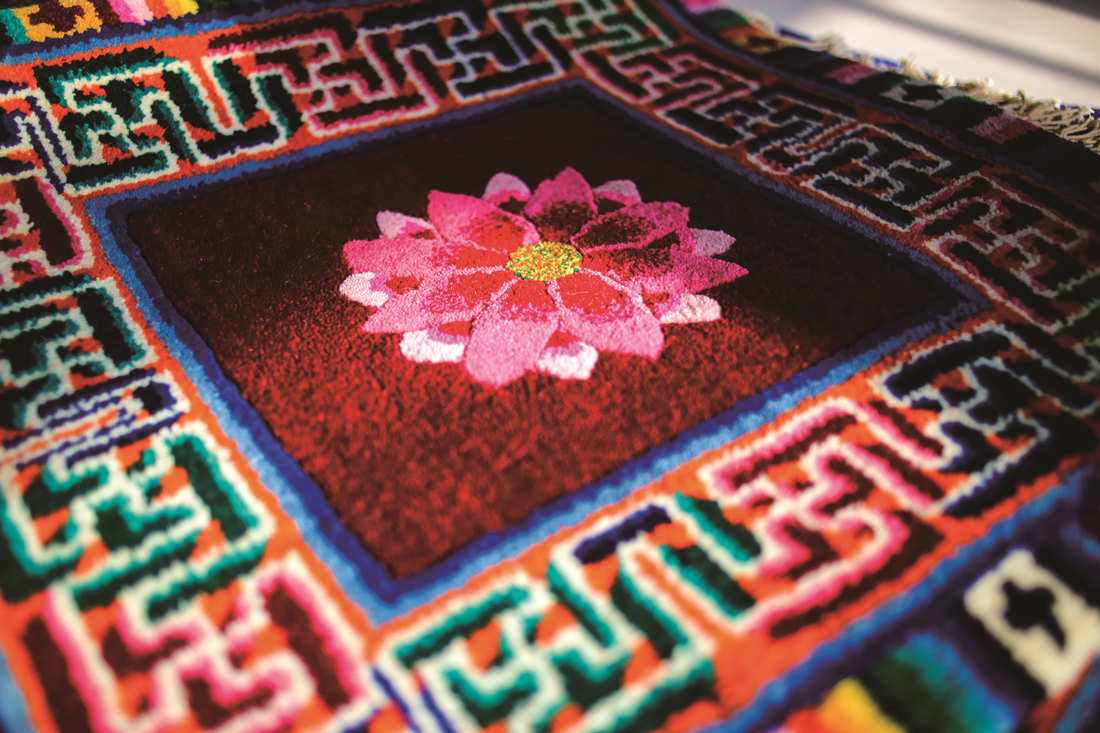 青海搭建国际化平台 藏毯飞出国门获赞誉