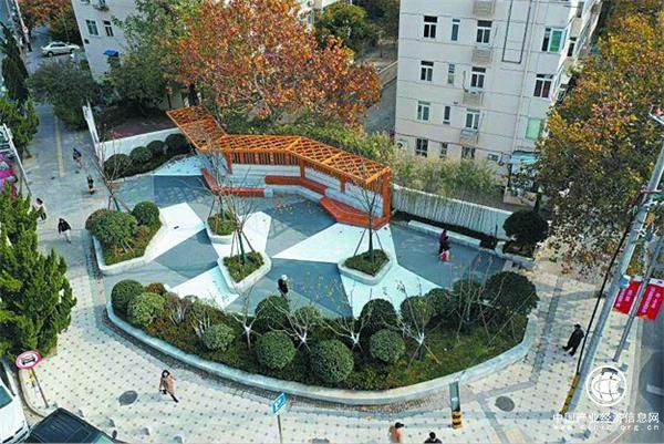 口袋公园融入城市景观 今年青岛已建设55个