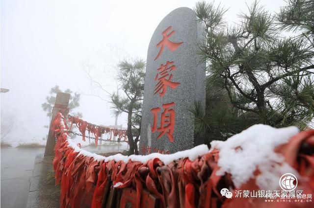 茫茫林海，银装素裹！沂蒙山迎来今冬首场降雪