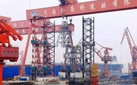 外高桥造船CJ50型自升式钻井平台交付