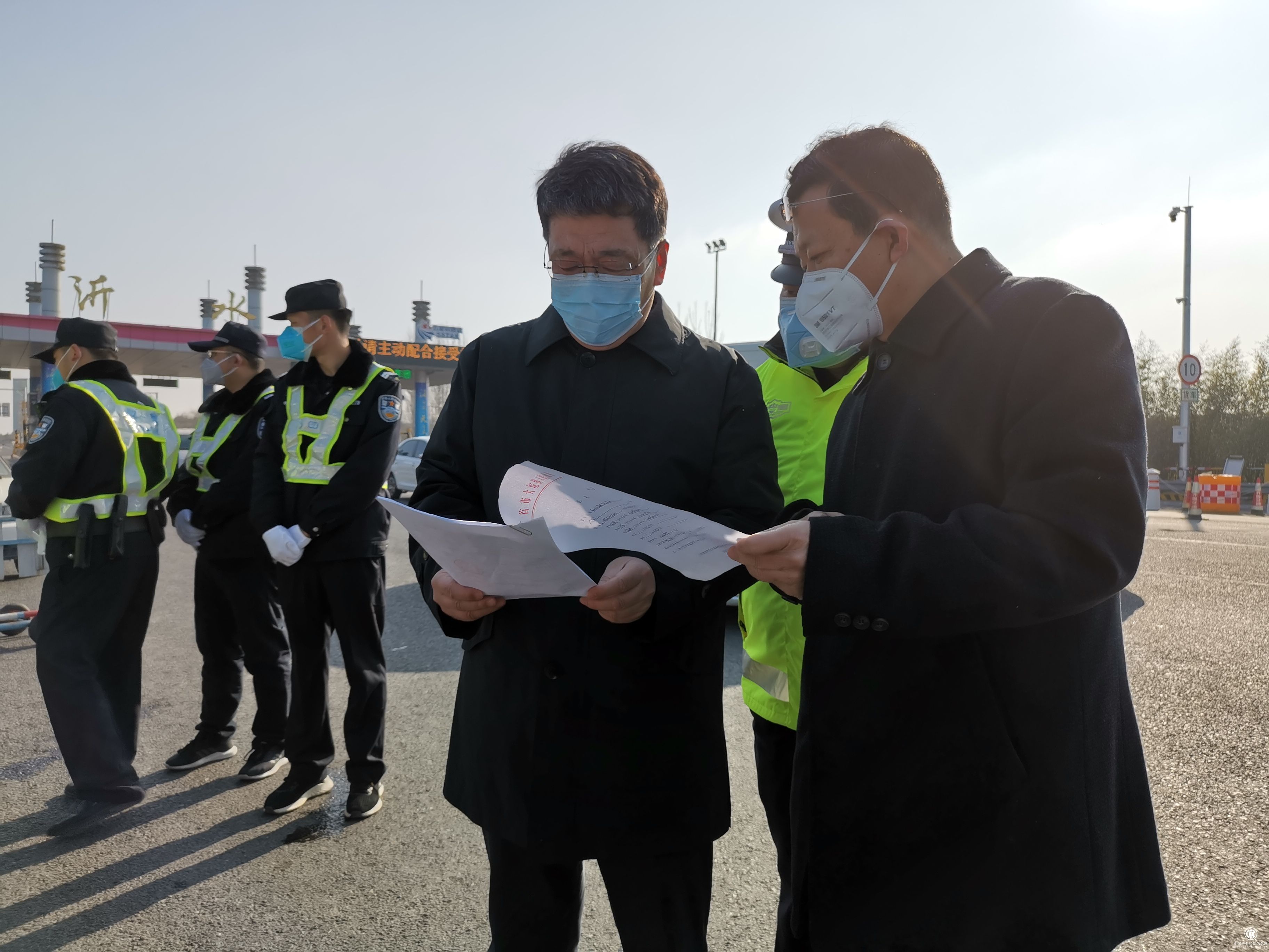 快讯！王玉君赴沂水县督导检查疫情防控工作