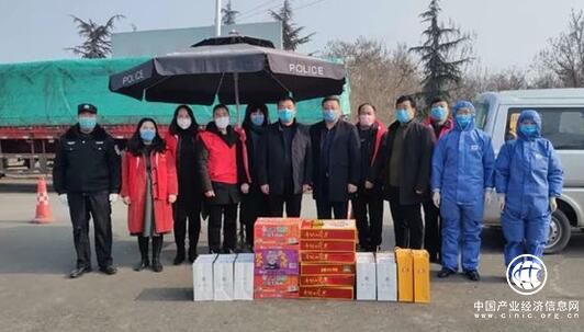 抗击疫情 河南省灵宝市豫灵镇文飞公司爱心捐赠彰显大爱