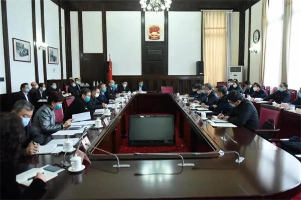 王清宪到市人大常委会机关、市政协机关座谈时强调 形成合力 狠抓落实 乘势而上