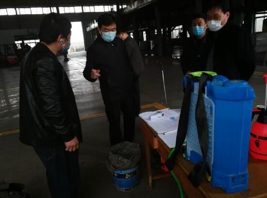 河南省方城县委副书记潘自钦到广阳镇指导疫情防控及复工复产工作