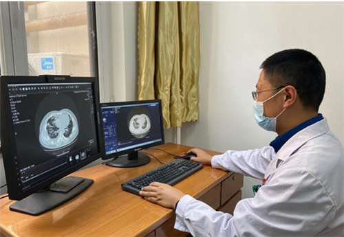 新冠肺炎AI诊断系统助力西海岸新区智慧战“疫”！