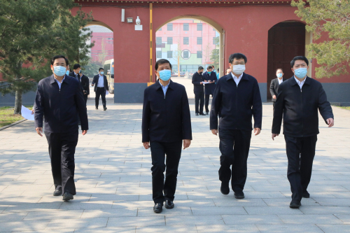 王安德调研沂蒙精神：全心全意为人民谋幸福办实事