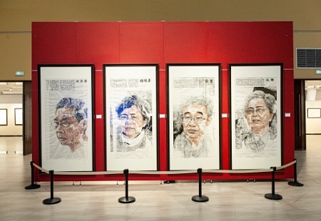 全省首个大型抗击疫情主题书画作品展在济南举办倍受关注