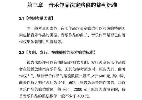 快看！北京文字、音乐、视频类作品等知识产权赔偿标准来了
