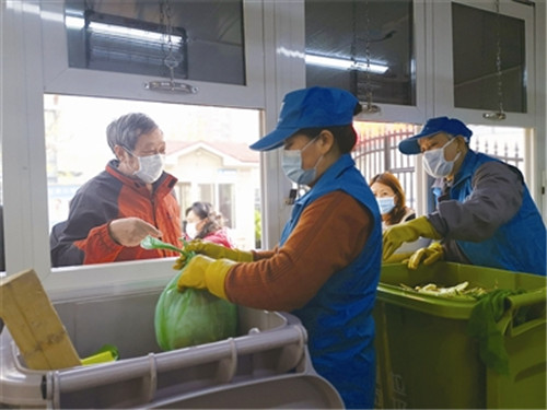 定时定点分类投放：垃圾量大减 