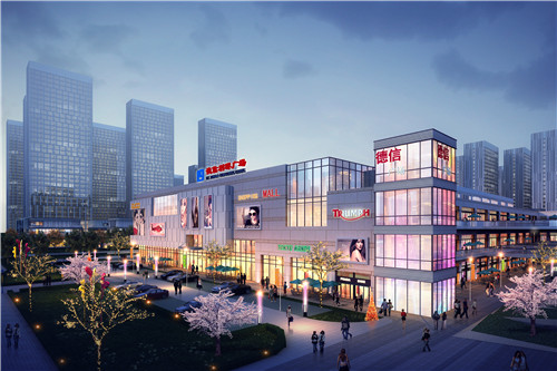 青岛西海岸新区灵山湾新商圈即将呈现  德信利群广场工程进入倒计时