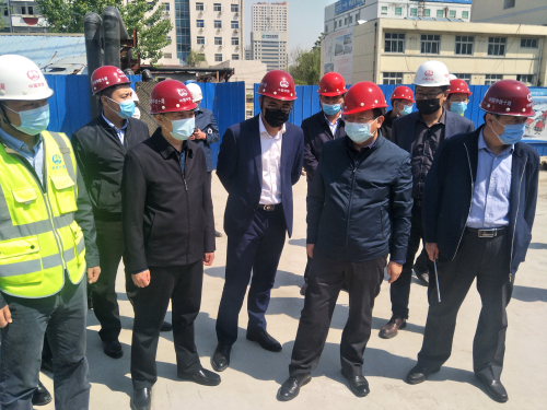 市领导调研临沂火车站改造工作