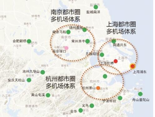 长三角打造“世界级机场群” 南通新机场成最大亮点