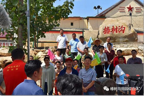 38集电视剧《遍地书香》在椿树沟景区实名实景拍摄