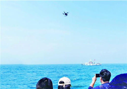 海陆空联动 青岛西海岸打响伏季休渔管理攻坚战