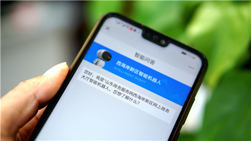 青岛西海岸新区：“智慧政务”助战“疫” 24小时在线解民忧