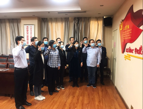 临沂市统计局开展庆“五四”主题党日活动