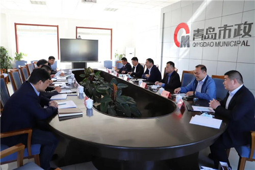 强强联合！中交一航局二公司到访青岛市政共商合作