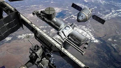 新飞船也许这样与空间站对接