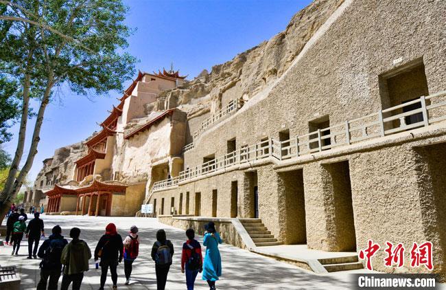 甘肃敦煌旅游全面重启 文化旅游市场渐复苏