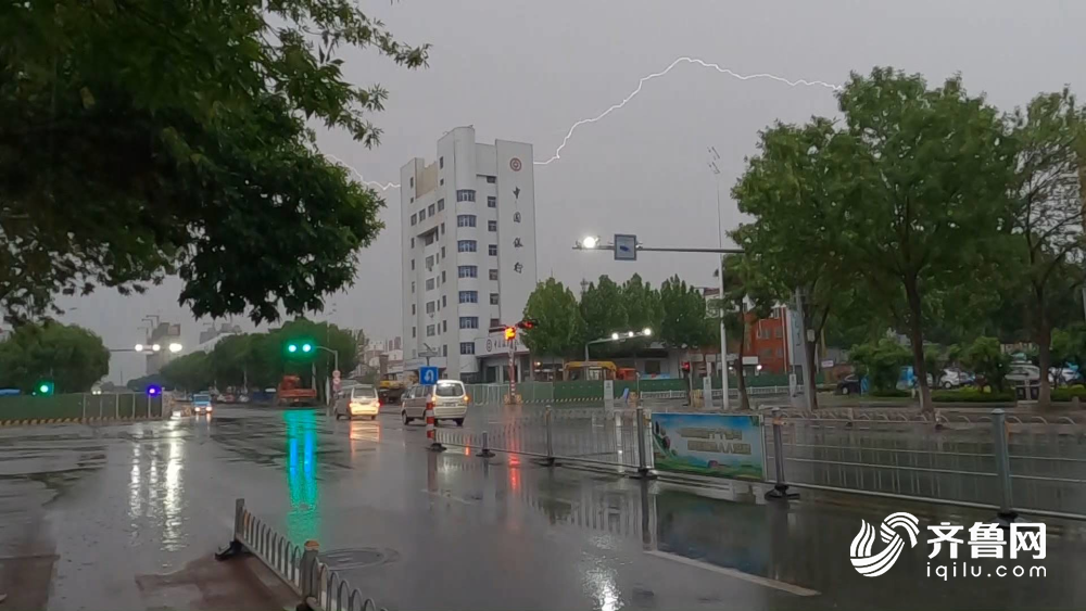 山东13市降水4.6亿方 冰雹致淄博、泰安樱桃等受灾