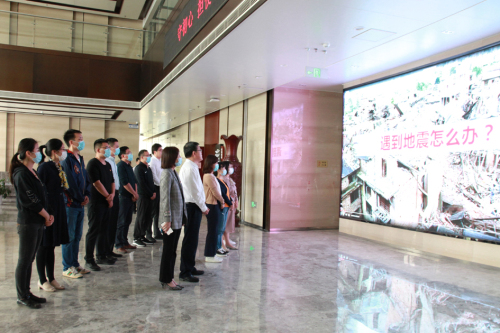 临沂市财政局开展防灾减灾主题党日活动