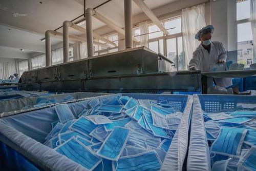 中国3月份以来出口509亿只口罩