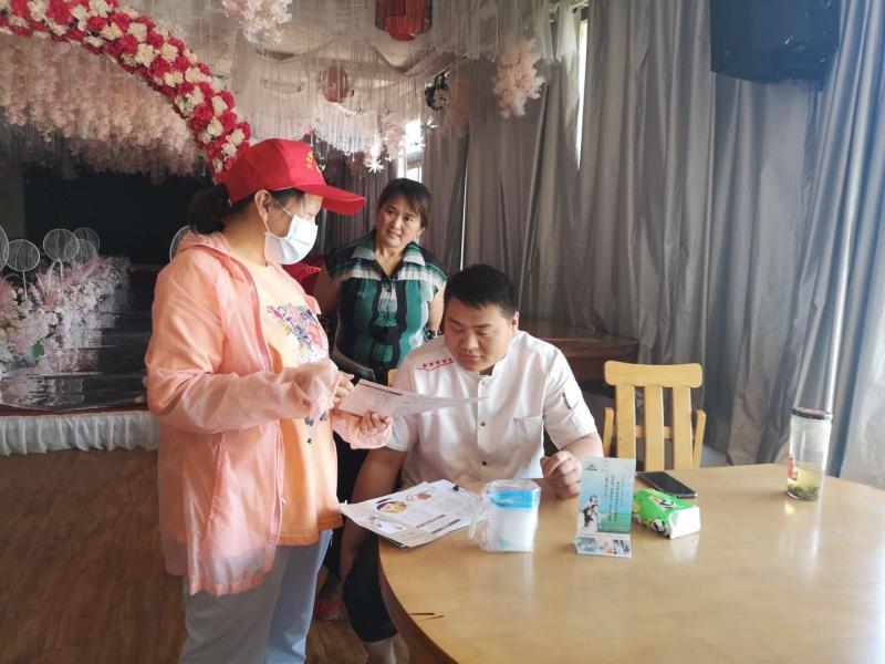 枣庄市山亭区北庄镇中心卫生院 扎实开展辖区餐饮单位、食堂减盐控压活动