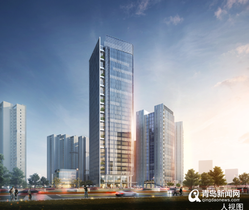青岛地铁广场批前公示 规划5栋商品楼 3栋人才公寓