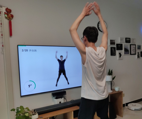 “云健身”练出新时尚 开启线上+线下健身模式