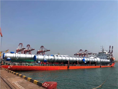 中国最大重整反应器在青岛西海岸新区完工交付