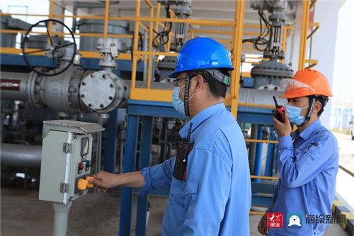 ​青岛胶东国际机场航油管道工程成功实现水联运