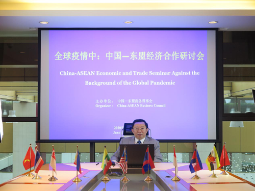 全球疫情中的中国—东盟经济合作研讨会召开