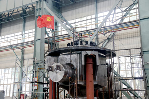 国内首台融合后华龙一号核电试验泵壳出产