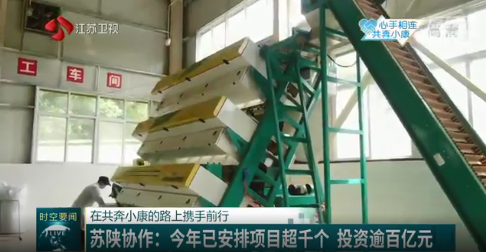 苏陕协作：2020年安排项目超千个 投资逾百亿元
