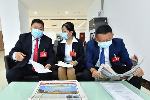 临沂市人大代表和政协委员热议《政府工作报告》